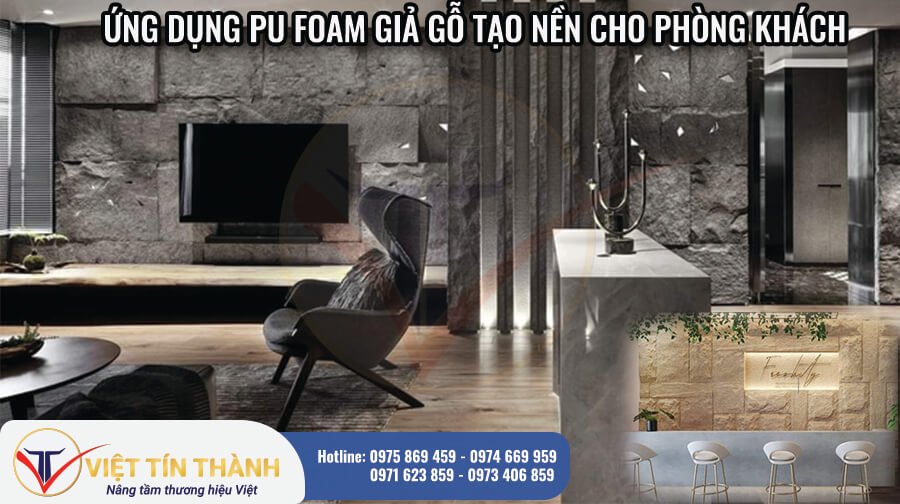 pu-foam-gia-go-tao-nen-cho-phong-khach